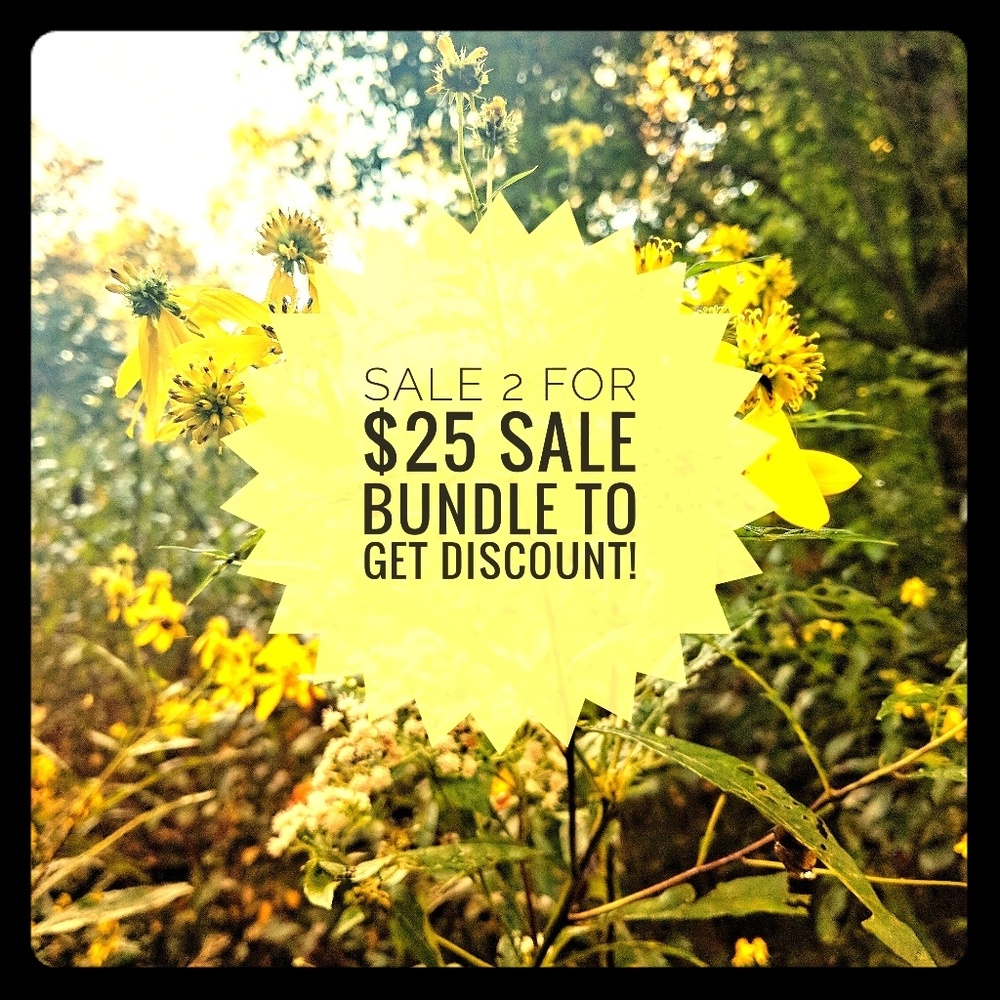 ‼️SALE‼️ 2 for $25 add to bundle for discount!!